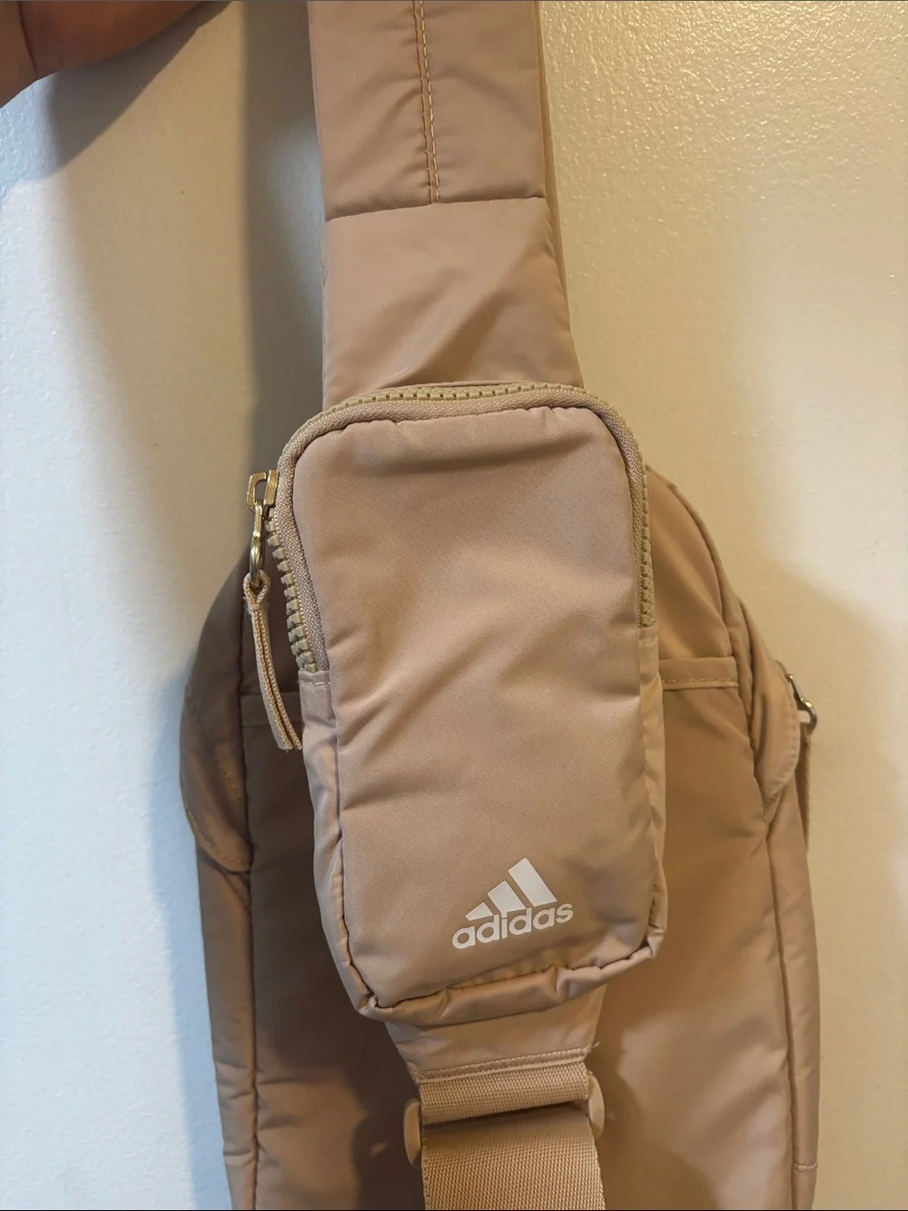 adidas Beige/Tan Sling Backpack